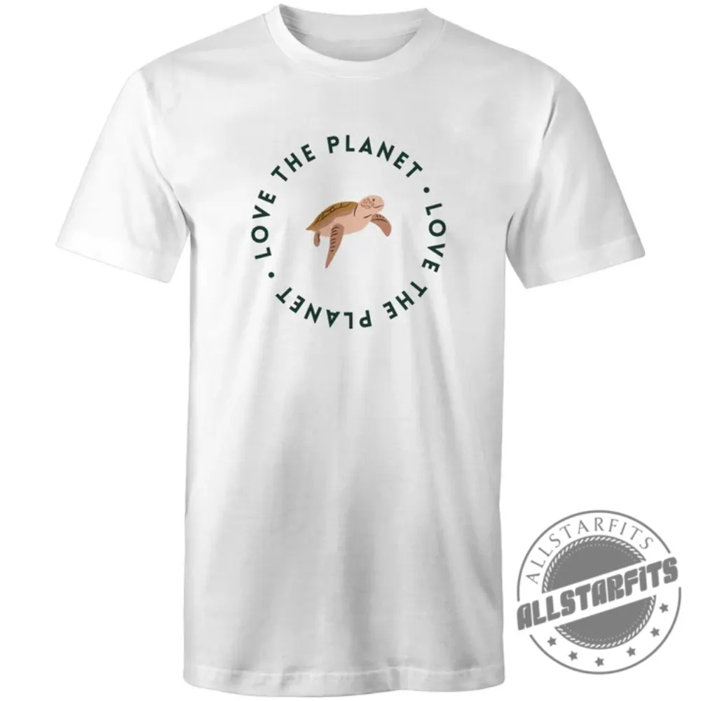 Love The Planet, Turtle shirt Love The Planet, Turtle shirt