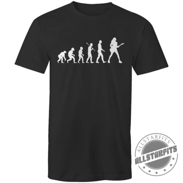 Evolution Of A Guitarist shirt allstarfits.com 1