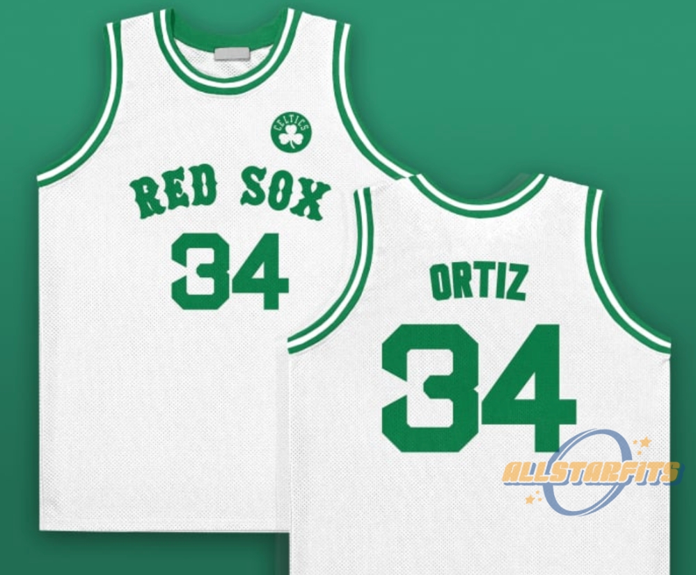 Red Sox Celtics 34 David Ortiz Jersey 2025 Giveaway