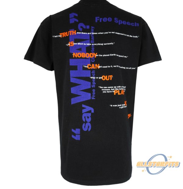 Charles Barkley Free Speech Shirt allstarfits 2