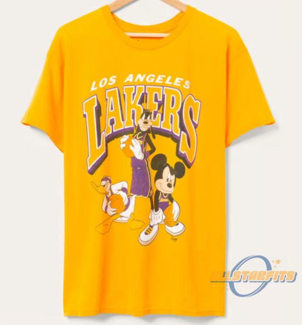 Disney Lakers Disney Squad Shirt allstarfits 1