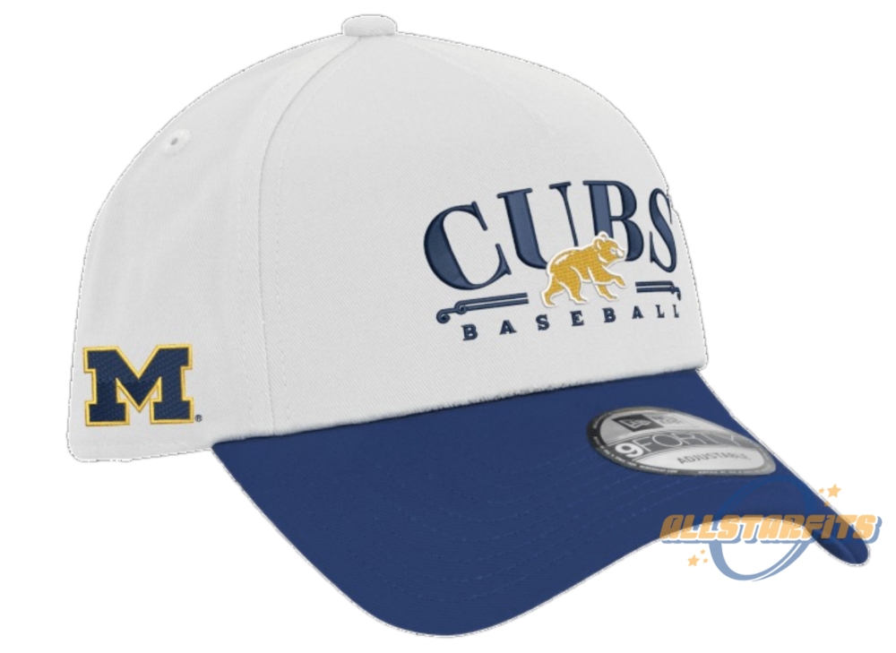 Cubs University Of Michigan Cap 2025 Giveaway