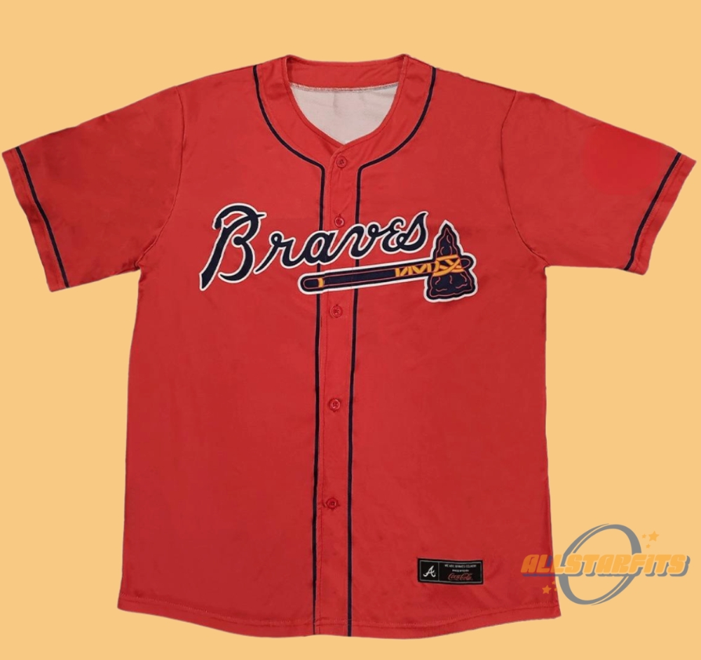 Braves Replica Jersey 2025 Giveaways Custom Spencer Strider  Michael Harris Ii  Austin Riley