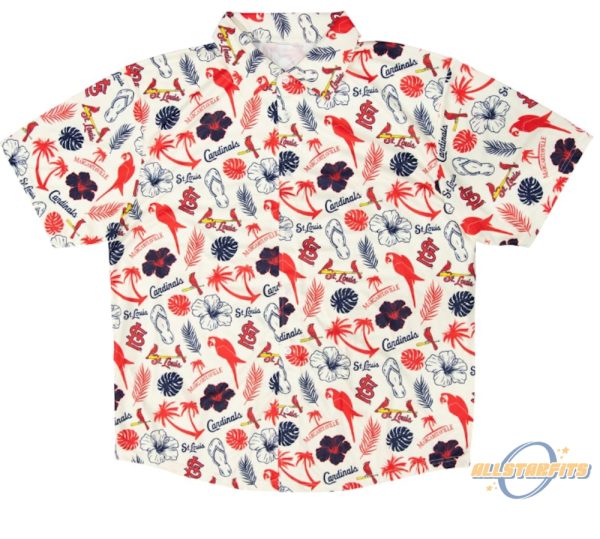 Cardinals Margaritaville Inspired Hawaiian Shirt 2025 Giveaways allstarfits 1