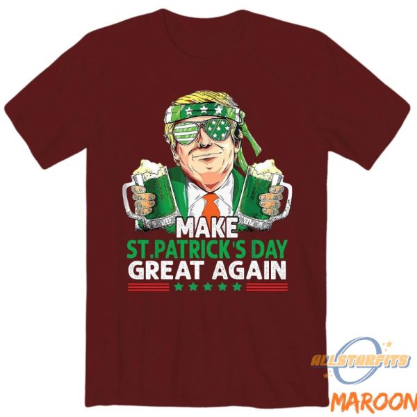 Make America Lucky Again Shirt Funny St Patricks Day Trump Tee allstarfits 1