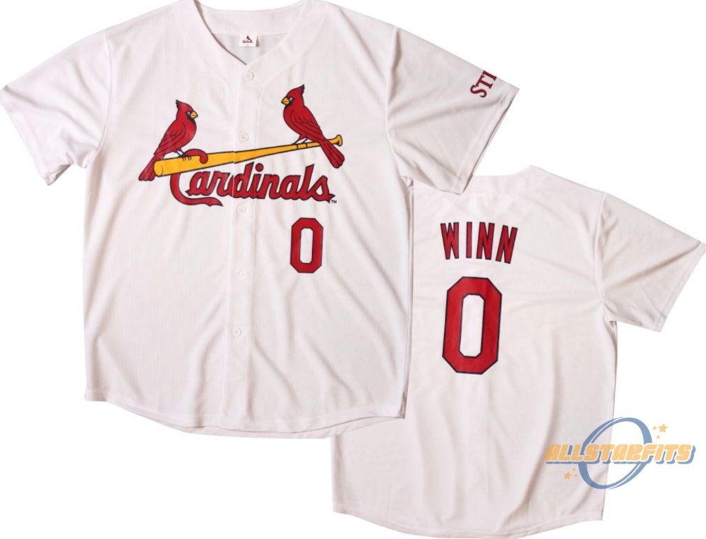 Cardinals Replica Masyn Winn Home White Jersey 2025 Giveaways