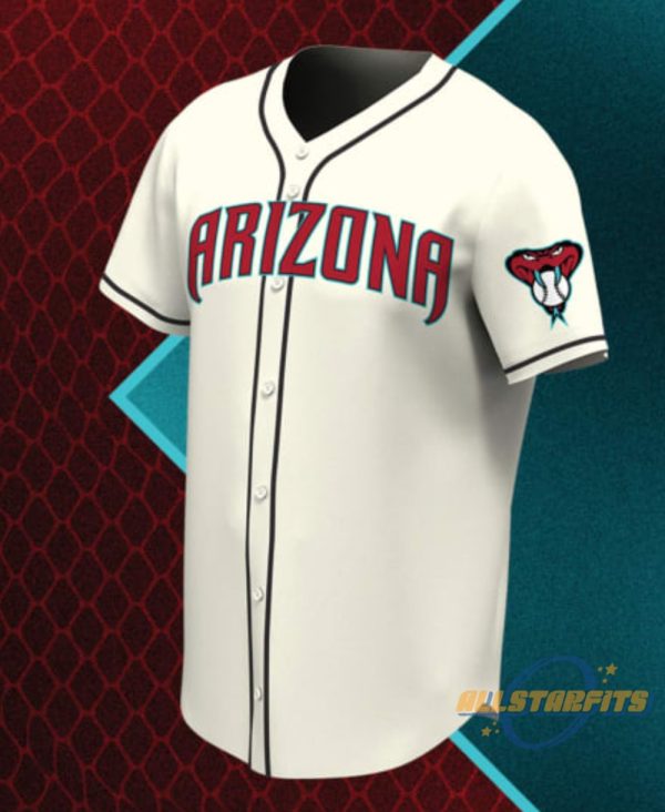 Dbacks Replica Home Jersey 2025 Giveaways allstarfits 1