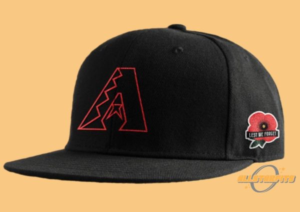 Dbacks Red Poppy Cap 2025 Giveaways allstarfits 1