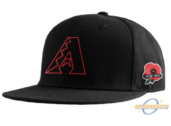 Dbacks Red Poppy Cap 2025 Giveaways allstarfits 2