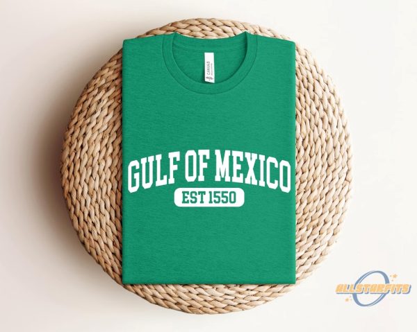 Gulf Of Mexico Est 1550 Shirt allstarfits 2