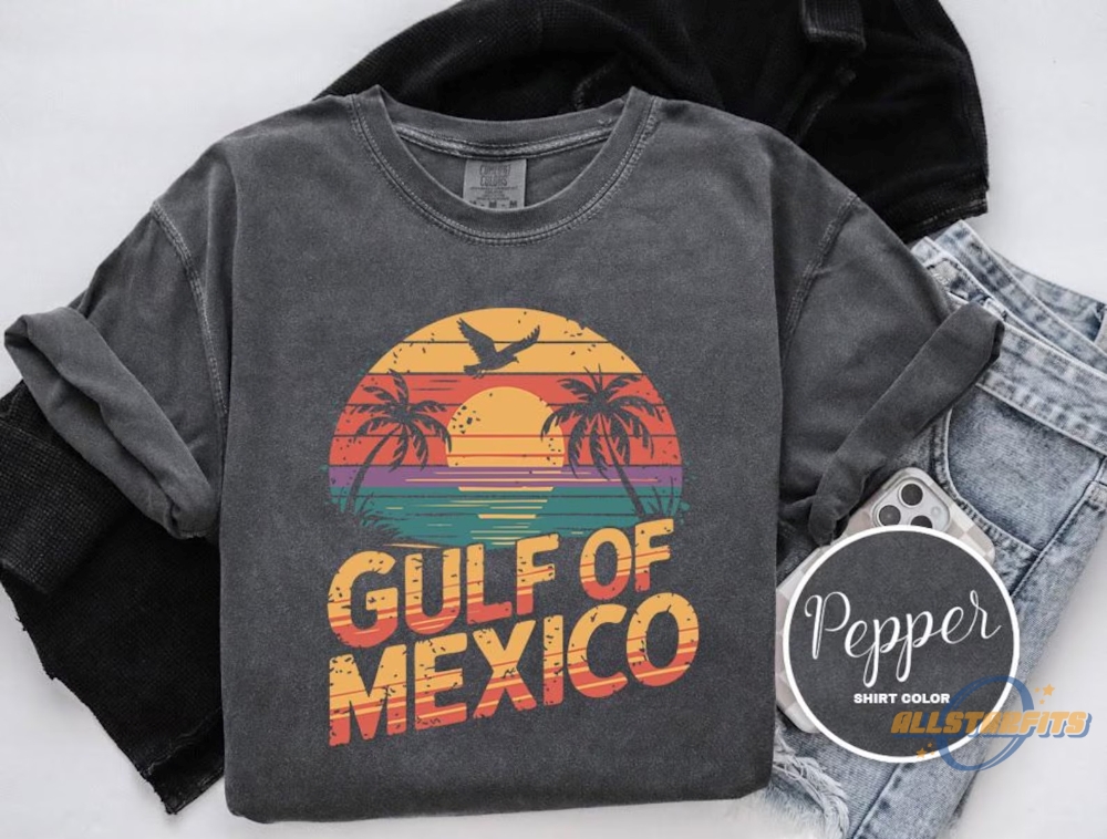 Gulf Of Mexico Shirt Coastal Beach T Shirt