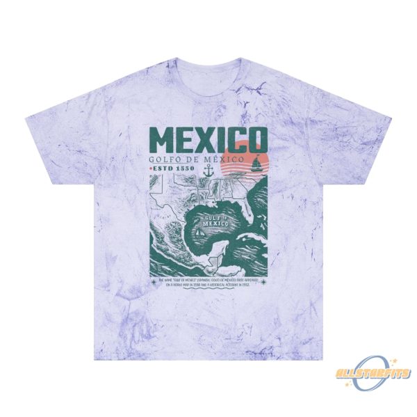 Gulf Of Mexico Shirt Golfo De Mexico 1550 Design For Texas Alabama Florida Beaches allstarfits 4