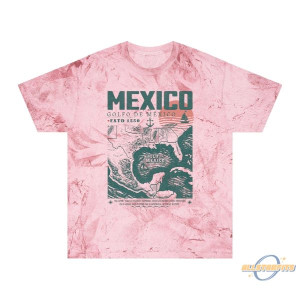 Gulf Of Mexico Shirt Golfo De Mexico 1550 Design For Texas Alabama Florida Beaches allstarfits 6