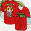 Super Mario Baseball Jersey Shirt Retro Gaming Graphic Tee allstarfits 4