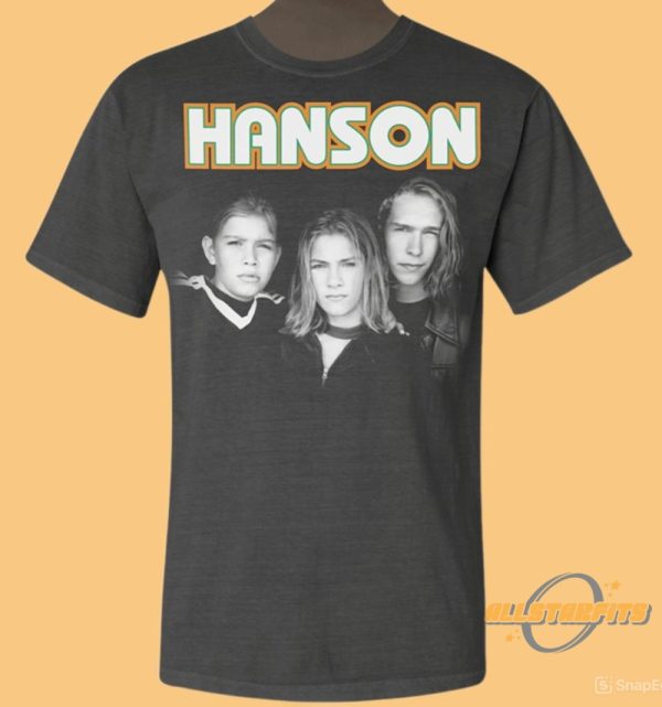 Retro Hanson Shirt 90S Band Vintage Graphic Tee allstarfits 1