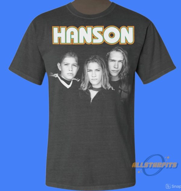 Retro Hanson Shirt 90S Band Vintage Graphic Tee allstarfits 2