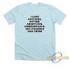 I Love Vaccines Autism Abortions Shirt Bold Statement Graphic Tshirt allstarfits 1