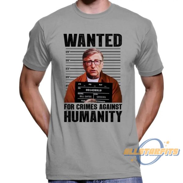 Bill Gates Wanted Poster Shirt allstarfits 3