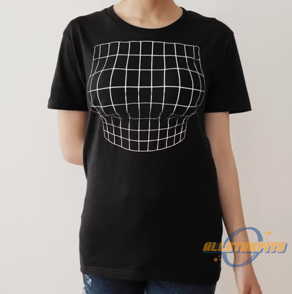 Illusion Grid Mousou Mapping Shirt