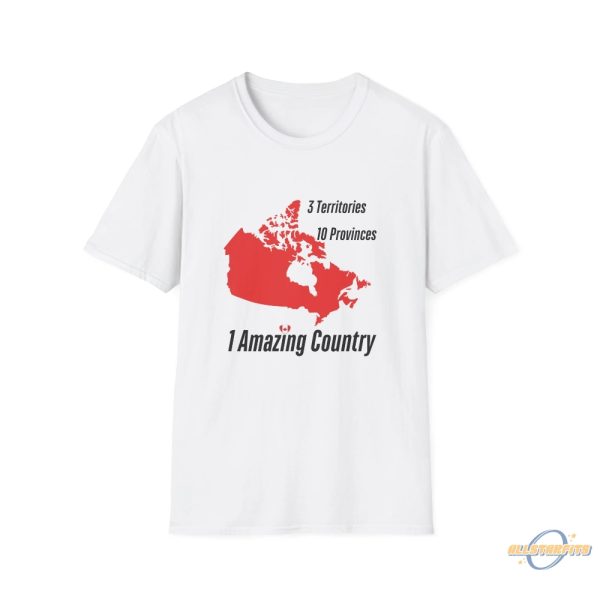 3 Territories 10 Provinces 1 Amazing Country Canada Shirt allstarfits 1