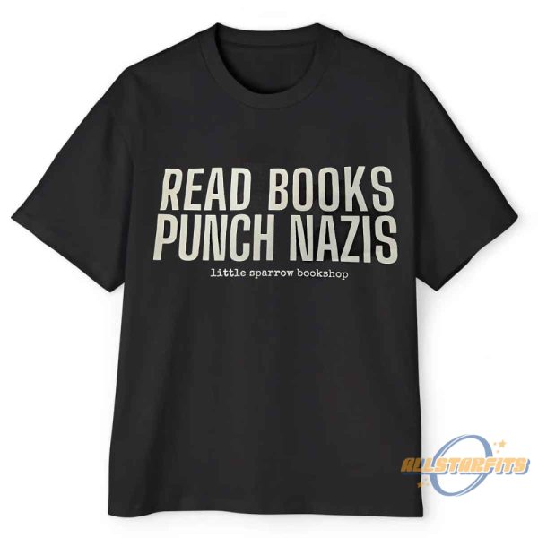 Read Books Punch Nazis Shirt allstarfits 3