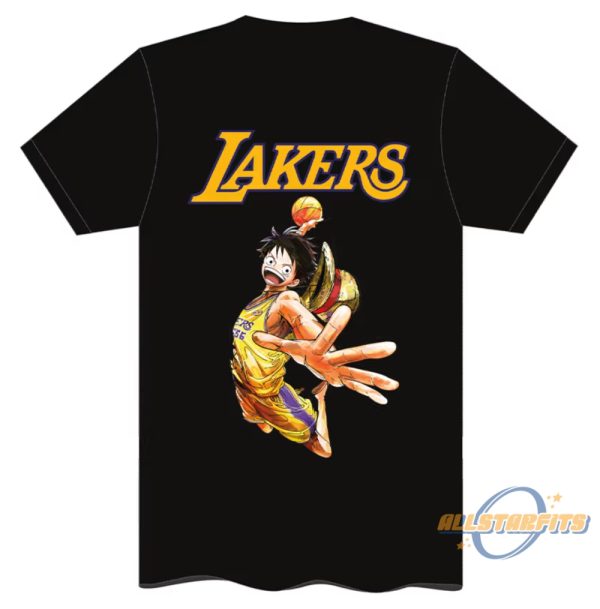 One Piece Lakers Shirt One Piece Lakers Collab allstarfits 1