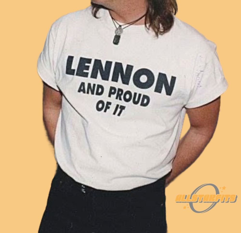 Julian Lennon And Proud Of It Shirt