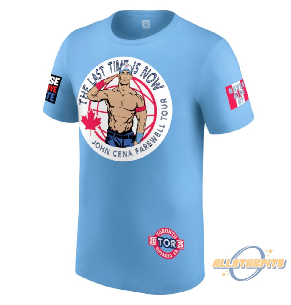 John Cena Farewell Tour 2025 Toronto T Shirts allstarfits 1