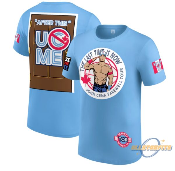 John Cena Farewell Tour 2025 Toronto T Shirts allstarfits 2