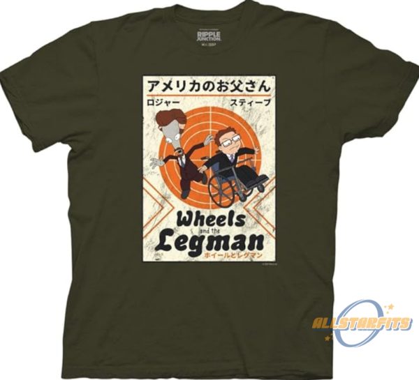 Wheels And The Legman Shirt allstarfits 2