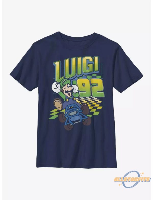 Nintendo Mario Kart Luigi 92 Shirt allstarfits 2