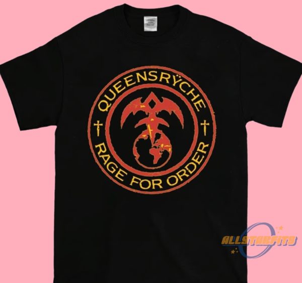 Queensryche Rage For Order Shirt allstarfits 1