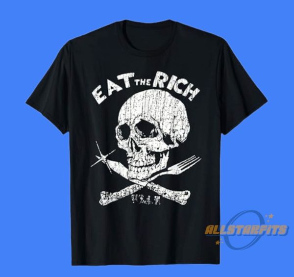 Vintage Eat The Rich Shirt allstarfits 1