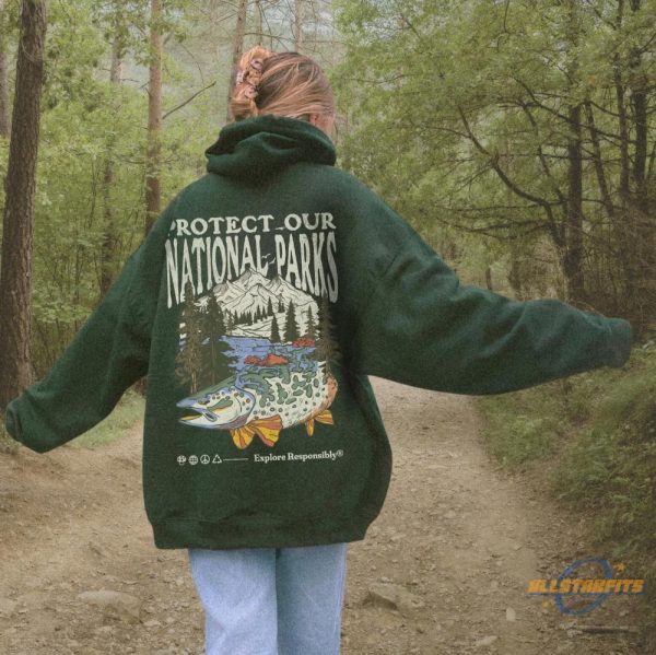 Protect National Parks Hoodie Protect Our Parks Granola Girl allstarfits 2