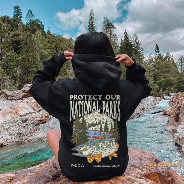 Protect National Parks Hoodie Protect Our Parks Granola Girl allstarfits 5