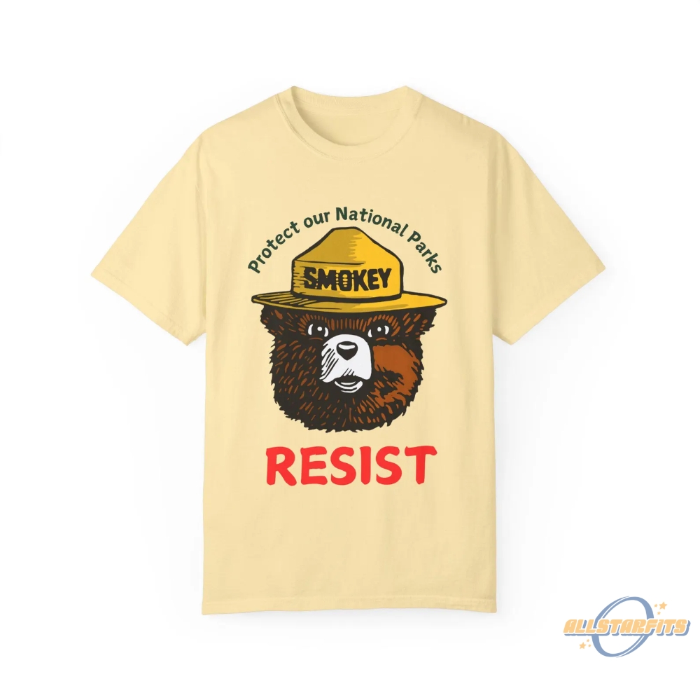 Resist Fascism National Parks T Shirt