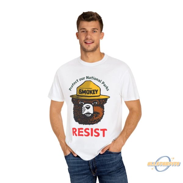 Resist Fascism National Parks T Shirt allstarfits 2