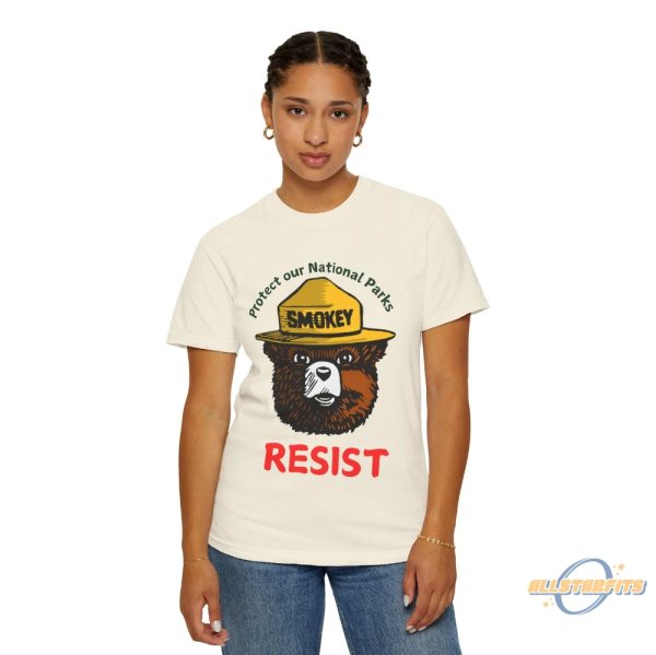 Resist Fascism National Parks T Shirt allstarfits 3