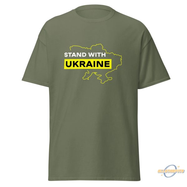 Stand With Ukraine Logo Shirt Support Ukraine Tee allstarfits 3