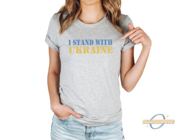 I Stand With Ukraine T Shirt allstarfits 2