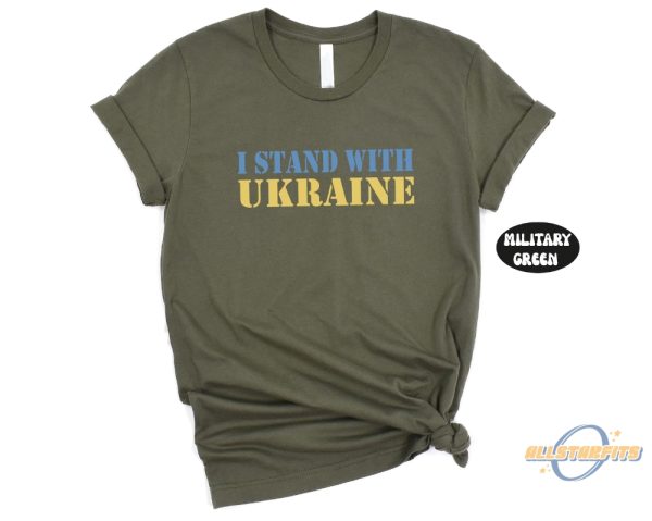 I Stand With Ukraine T Shirt allstarfits 3