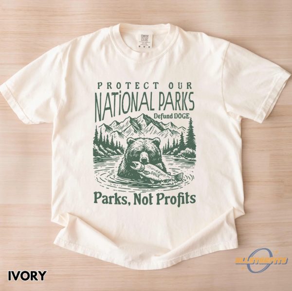 Protect National Parks Defund Doge Shirt Resist Trump T Shirt allstarfits 1