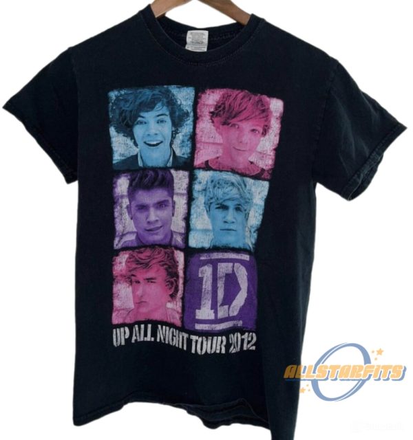 Harry Styles One Direction Up All Night Tour 2012 Shirt allstarfits 1