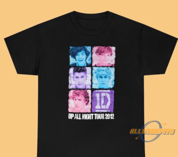 Harry Styles One Direction Up All Night Tour 2012 Shirt allstarfits 2