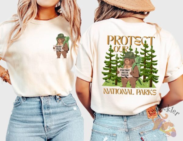 Fdt Resist Bear National Park Shirt Foxtrot Delta Tango Shirt Environmental Activism Forest Tee allstarfits 1