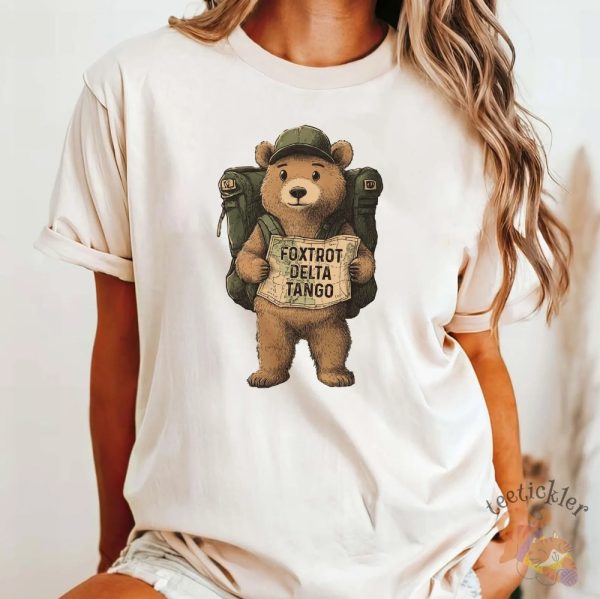 Foxtrot Delta Tango Smokey Bear Shirt Fdt Resist Bear Shirt Anti Trump Sweatshirt National Parks Shirt allstarfits 1