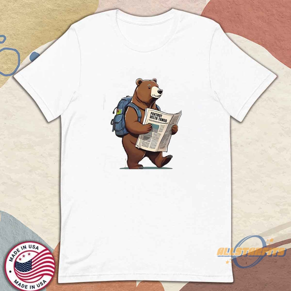 Fdt Resist Bear T Shirt Foxtrot Delta Tango Political Statement Tee