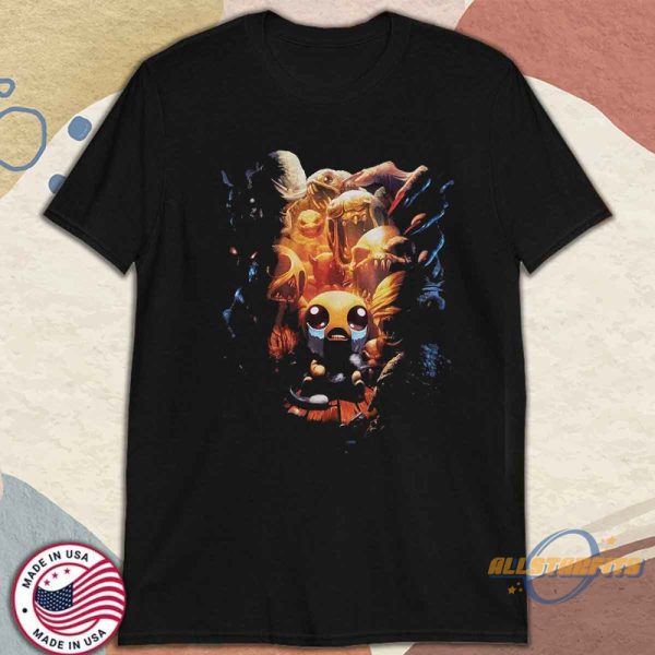 The Binding Of Isaac Surrounding Villains Shirt Gamer Graphic Tee allstarfits 3