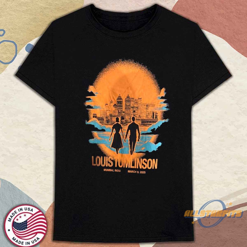 Louis Tomlinson Mumbai India 2025 T Shirt