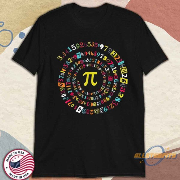 Pi Day T Shirt Happy Pi Day Math Lover Gift For Teachers And Students allstarfits 3